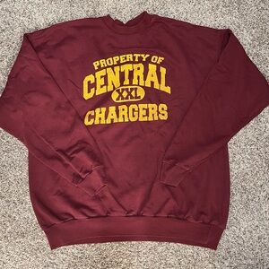 Hanes Maroon Crewneck Sweater